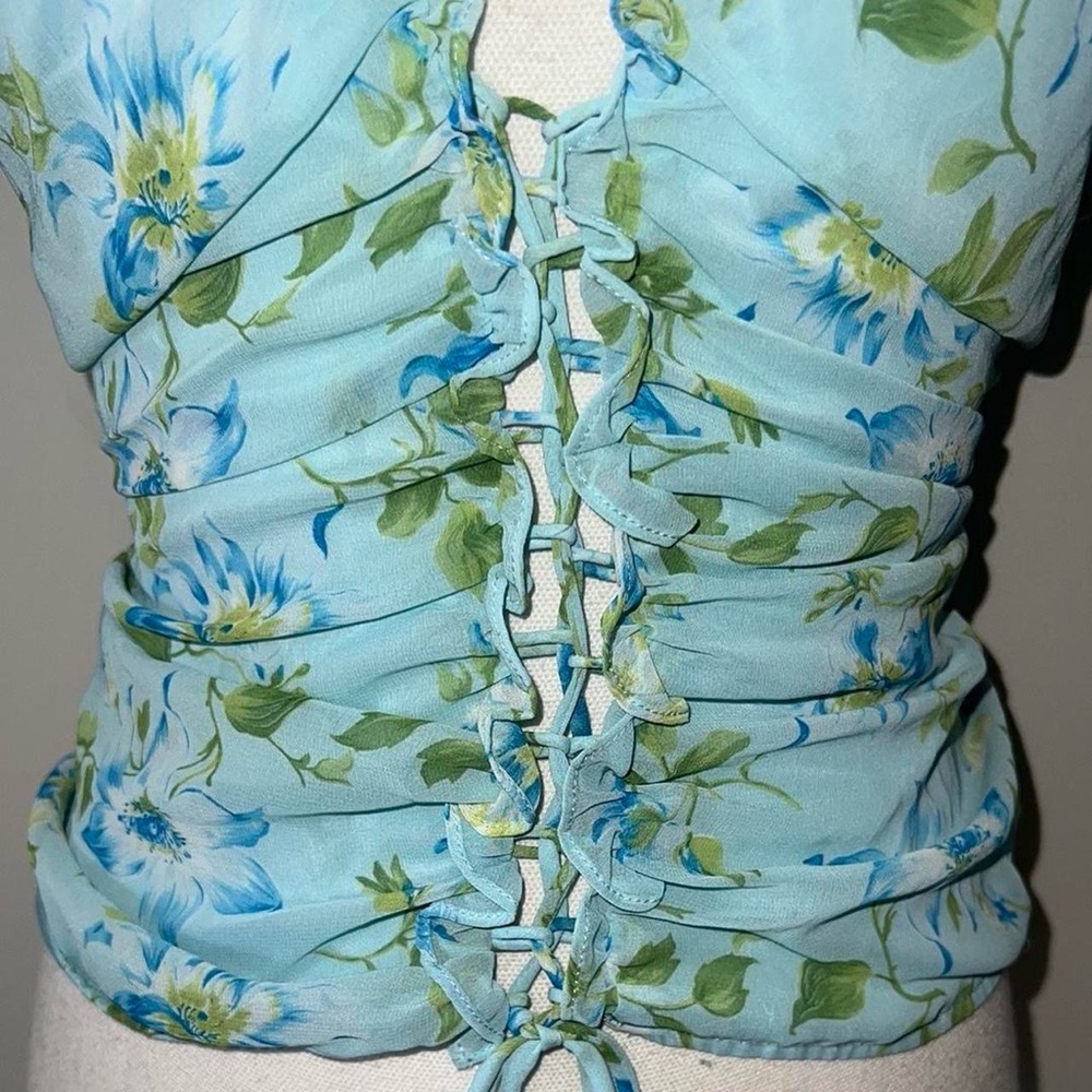 Moda International Ruched Corset Top - Picture 6 of 7